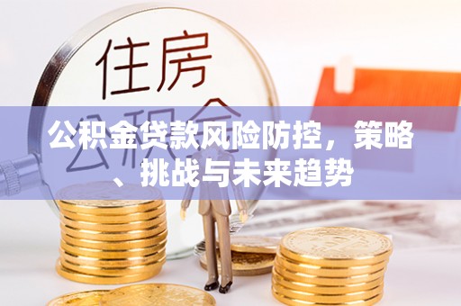 白沙公积金贷款风险防控，策略、挑战与未来趋势