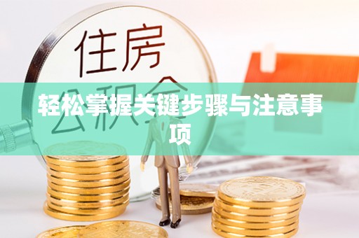 武定轻松掌握关键步骤与注意事项