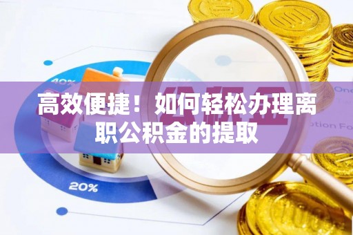河源高效便捷！如何轻松办理离职公积金的提取