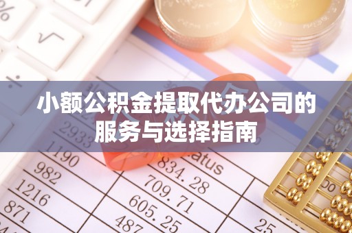 乳源小额公积金提取代办公司的服务与选择指南
